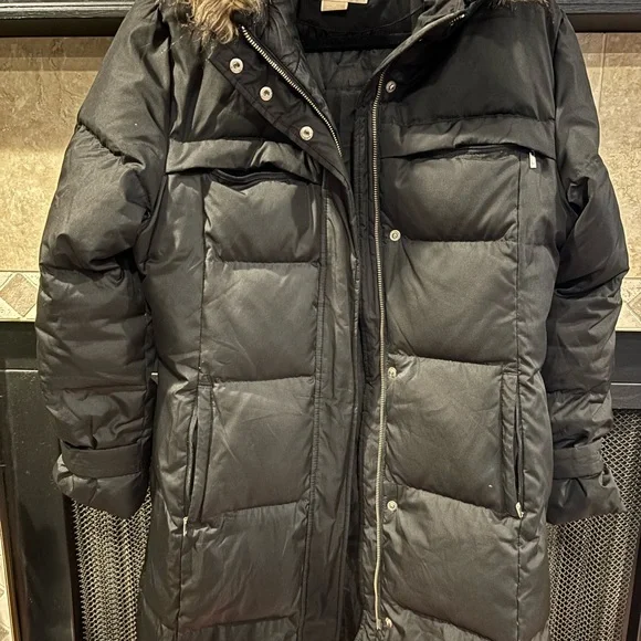 Vintage Michael Kors, puffer jacket with Fur Hood, knee length - Picture 4 of 4